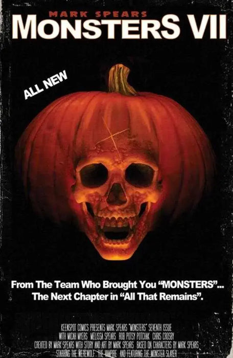 Mark Spears Monsters #7 Cover C Mark Spears Halloween II Homage Variant Ex Posse Holdings (Keenspot)