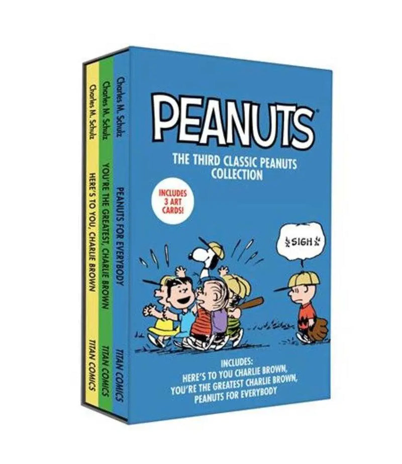 Peanuts The Third Classic Peanuts Collection TPB Slipcase Set Titan Comics