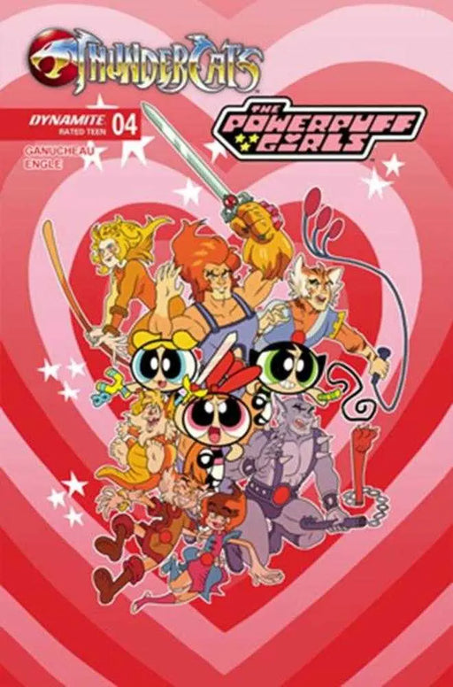 Thundercats Powerpuff Girls #4 Cover B Coleman Engle Variant Dynamite Entertainment
