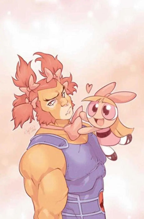 Thundercats Powerpuff Girls #4 Cover G 1 in 10 Emilio Pilliu Full Art Variant Dynamite Entertainment