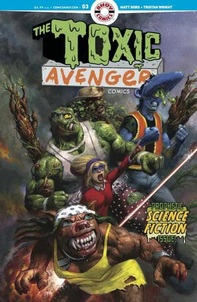 Toxic Avenger Comics #3 Cover A Fred Harper (Mature) - Revenge Of