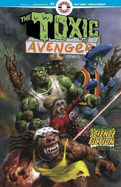Toxic Avenger Comics #3 Cover A Fred Harper (Mature) Ahoy Comics