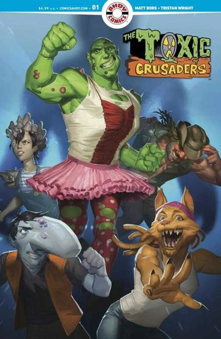 Toxic Crusaders #1 (Of 5) Cover B 3 Copy Ar Sullivan Unlock Variant (Mature) Ahoy Comics