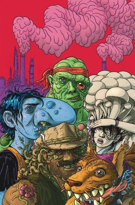 Toxic Crusaders #1 (Of 5) Cover D Tristan Wright Exclusive Trading Card By Matt Bors Variant (Mature) Ahoy Comics