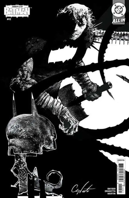 Absolute Batman #12 Cover E 1 in 25 Stevan Subic Card Stock Variant DC Comics