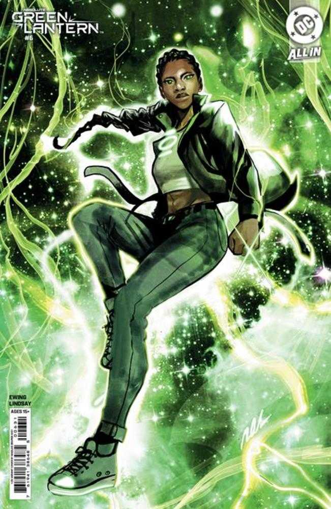 Absolute Green Lantern #6 Cover D 1 in 25 Nikolas Draper Ivey Card Stock Variant DC Comics