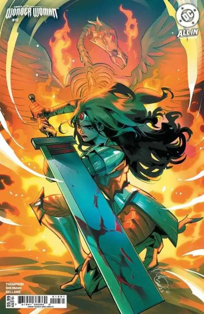 Absolute Wonder Woman #12 Cover B Mirka Andolfo Card Stock Variant DC Comics