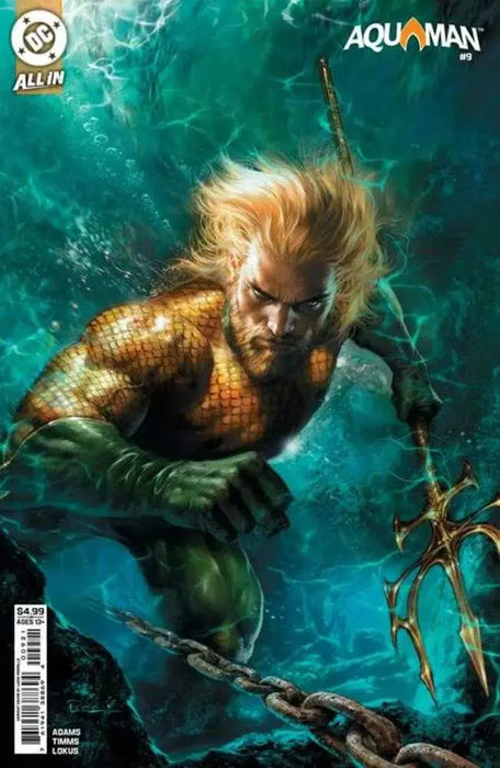 Aquaman #9 Cover B Lucio Parrillo Card Stock Variant DC Comics