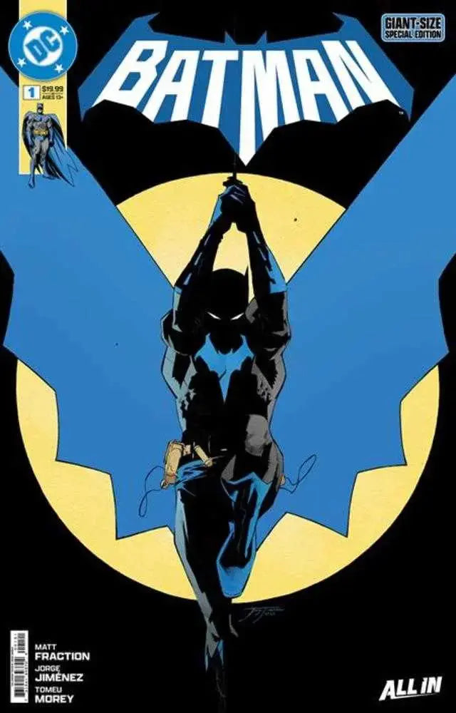 Batman #1 Giant Sized Special Edition Cover B Jorge Jimenez Foil Variant DC Comics