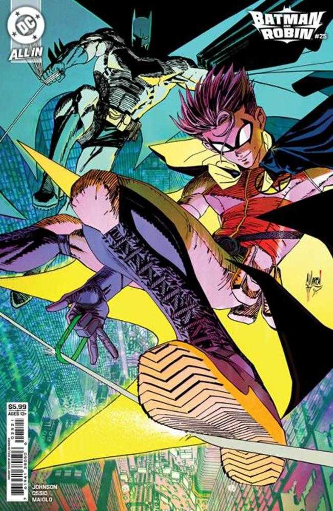 Batman And Robin #25 Cover B Guillem March Card Stock Variant DC Comics