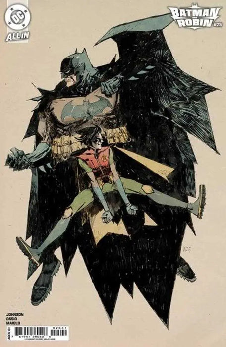 Batman And Robin #25 Cover G 1 in 25 Ashley Wood Card Stock Variant DC Comics