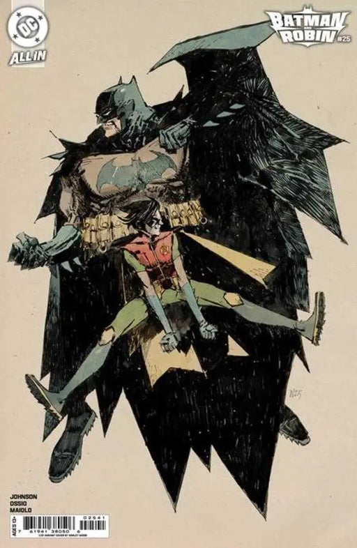 Batman And Robin #25 Cover G 1 in 25 Ashley Wood Card Stock Variant DC Comics