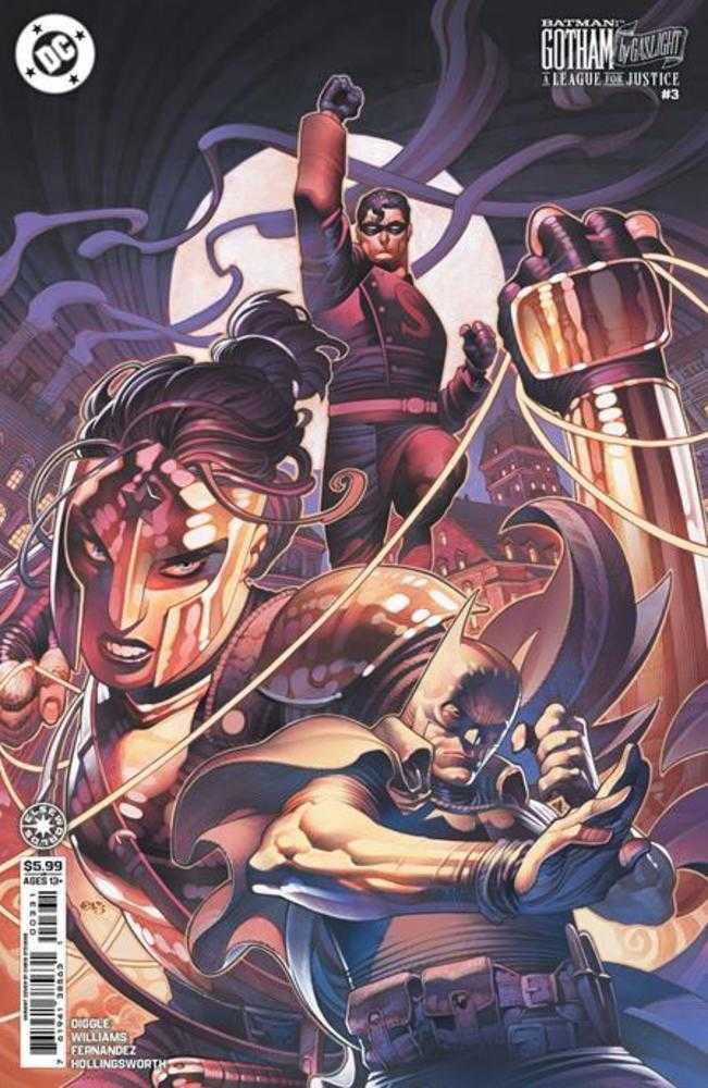 Batman Gotham By Gaslight A League For Justice #3 (Of 6) Cover C Chris Stevens Card Stock Variant DC Comics