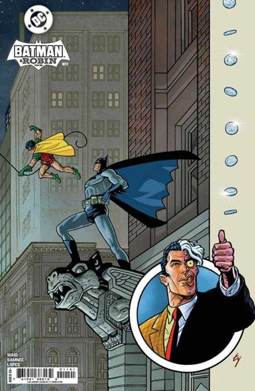 Batman & Robin Year One #11 (Of 12) Cover D 1 in 25 Ty Templeton Card Stock Variant DC Comics