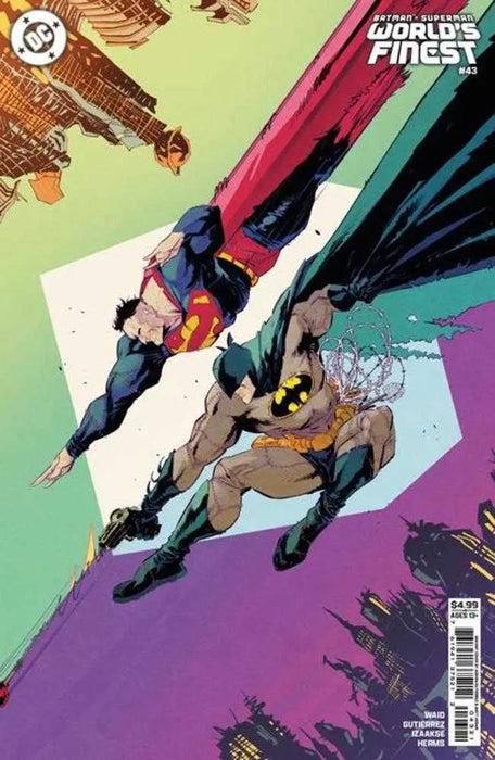 Batman Superman Worlds Finest #43 Cover C Adrian Gutierrez Card Stock Variant DC Comics