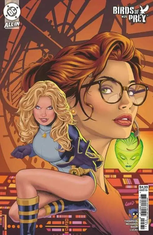 Birds Of Prey #25 Cover C Greg Land Card Stock Variant DC Comics