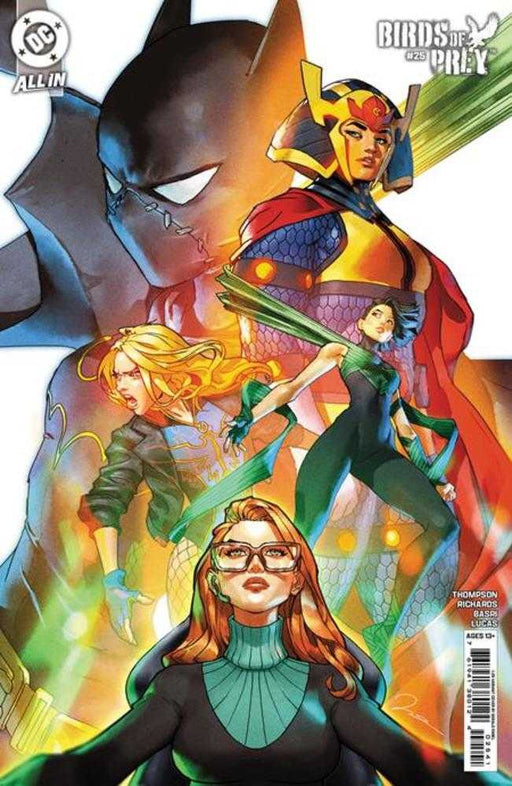 Birds Of Prey #25 Cover F 1 in 25 Gerald Parel Card Stock Variant DC Comics