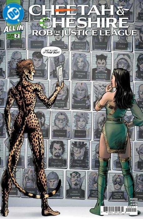 Cheetah And Cheshire Rob The Justice League #2 (Of 6) Cover A Nicola Scott DC Comics