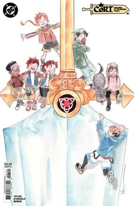C.O.R.T. Children Of The Round Table #1 (Of 6) Cover B Dustin Nguyen Card Stock Variant DC Comics