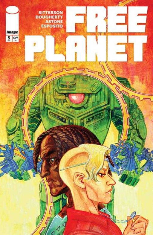 Free Planet #5 Cover B Jed Dougherty Green Variant Image Comics