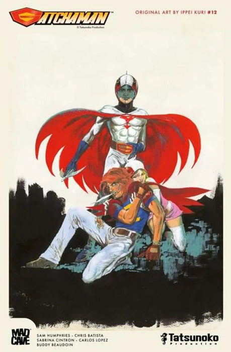 Gatchaman #12 Cover B Ippei Kuri Classic Tatsunoko Art Variant Mad Cave Studios
