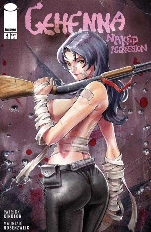 Gehenna Naked Aggression #4 (Of 4) Cover C Rodrigo Yoshimiya Nsfw Polybagged Variant Image Comics