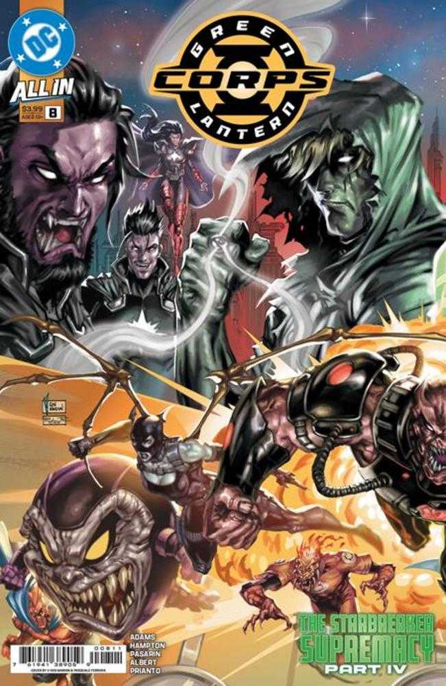 Green Lantern Corps #8 Cover A V Ken Marion (Starbreaker Supremacy) DC Comics