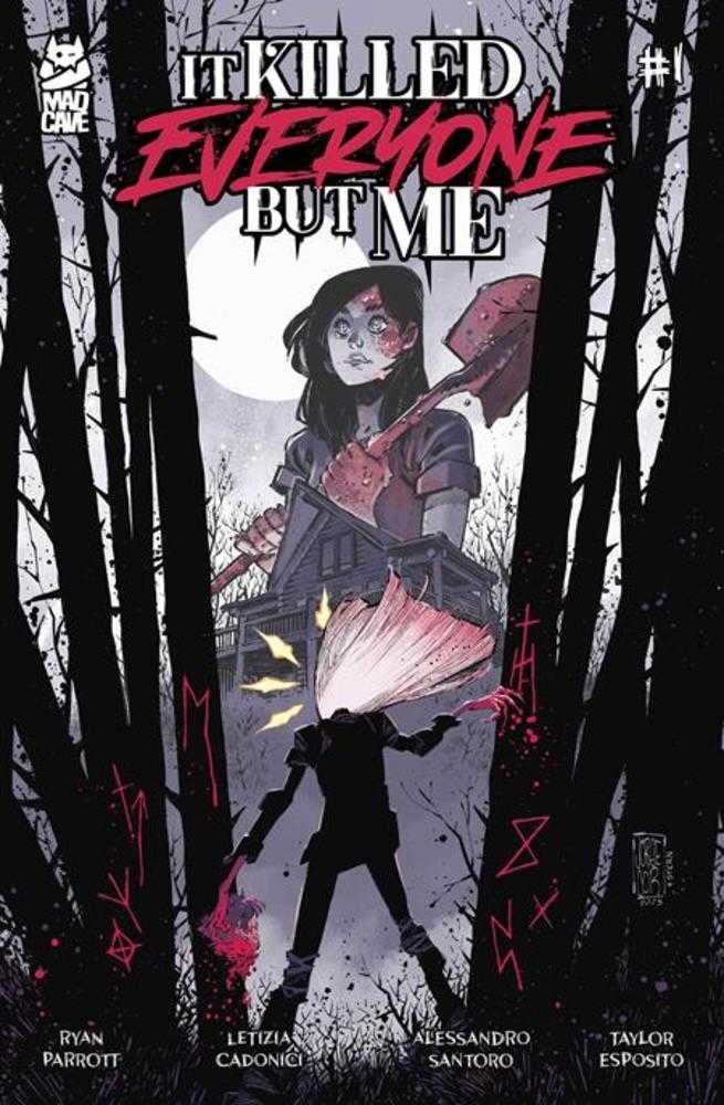 It Killed Everyone But Me #1 (Of 5) Cover A Jorge Corona Mad Cave Studios