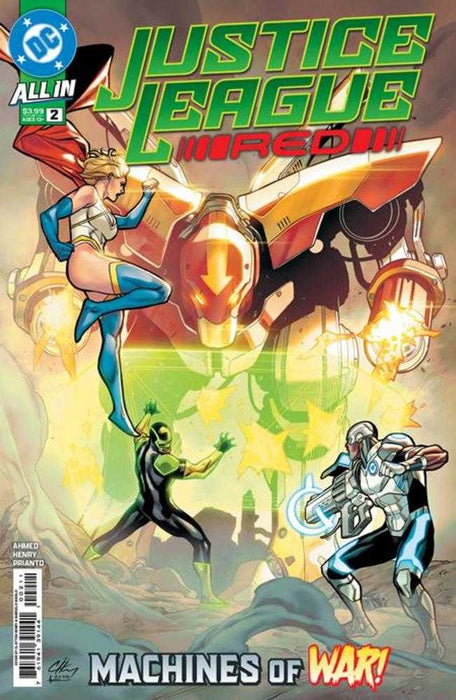 Justice League Red #2 (Of 6) Cover A Clayton Henry DC Comics