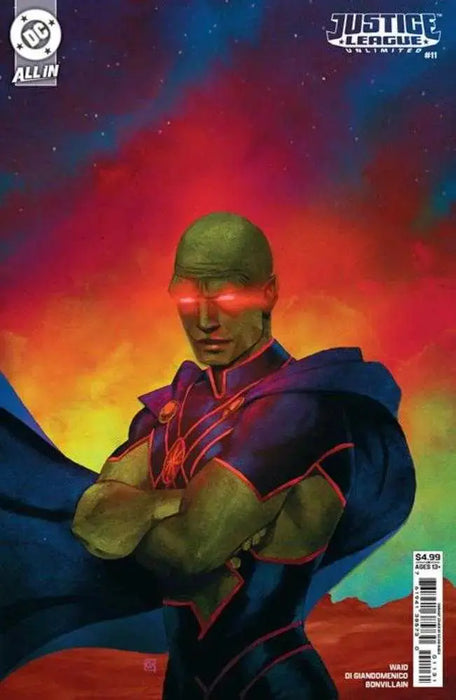 Justice League Unlimited #11 Cover C Kevin Wada Card Stock Variant DC Comics