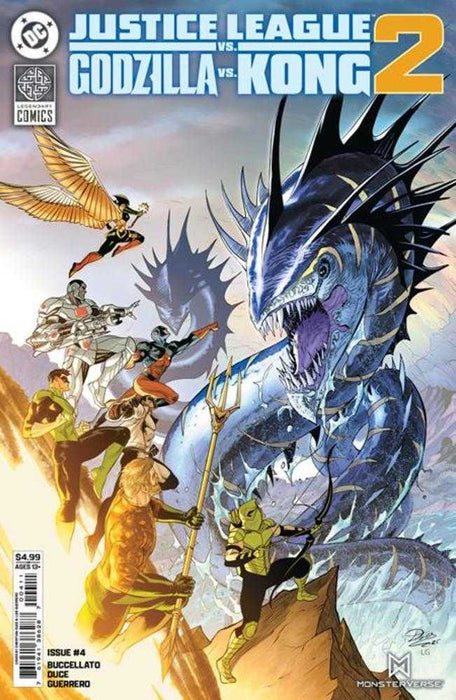 Justice League vs Godzilla vs Kong 2 #4 (Of 7) Cover A Christian Duce DC Comics
