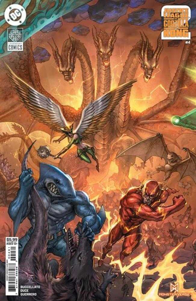 Justice League vs Godzilla vs Kong 2 #4 (Of 7) Cover C Alan Quah Card Stock Variant DC Comics