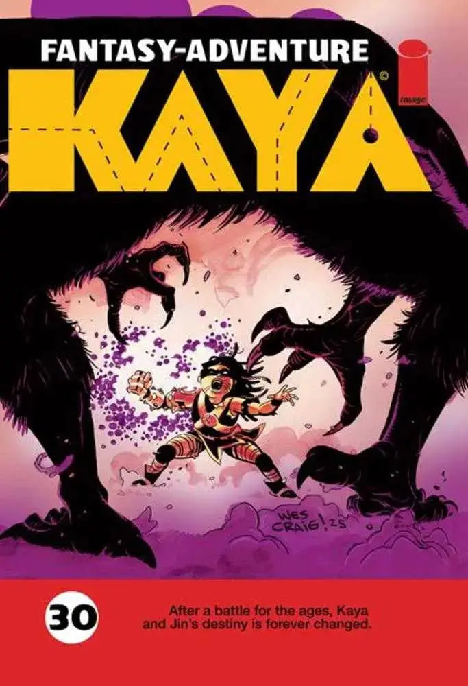 Kaya #30 Cover A Wes Craig Image Comics