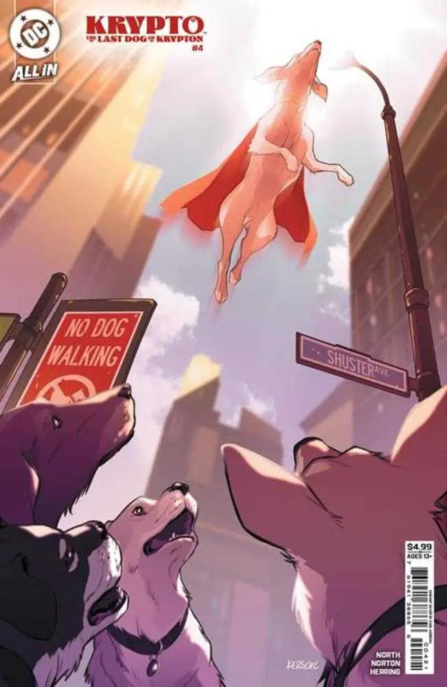 Krypto The Last Dog Of Krypton #4 (Of 5) Cover B Karl Kerschl Card Stock Variant DC Comics