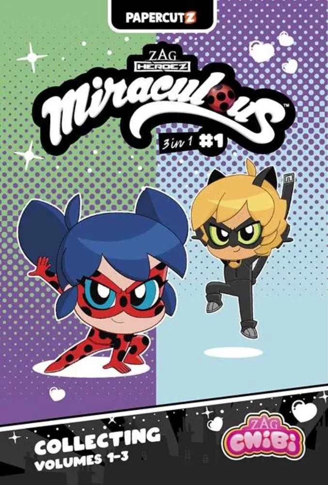 Miraculous Ladybug Chibi 3 In 1 TPB Volume 01 Papercutz