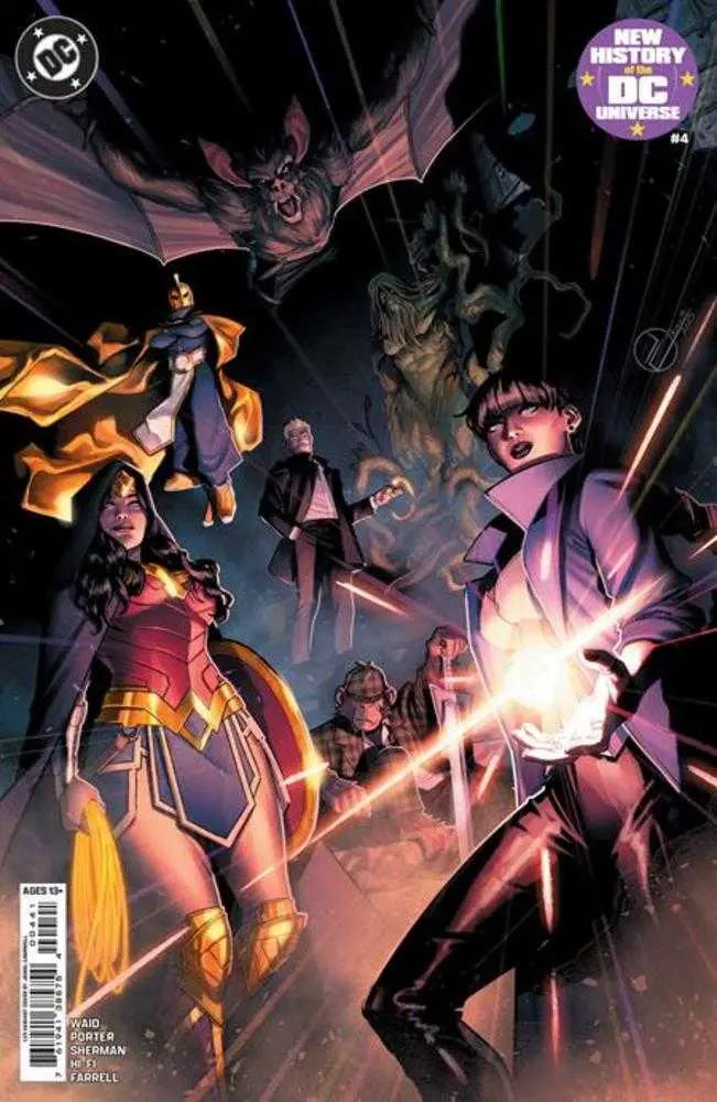 New History Of The DC Universe #4 (Of 4) Cover G 1 in 25 Jamal Campbell Card Stock Variant DC Comics