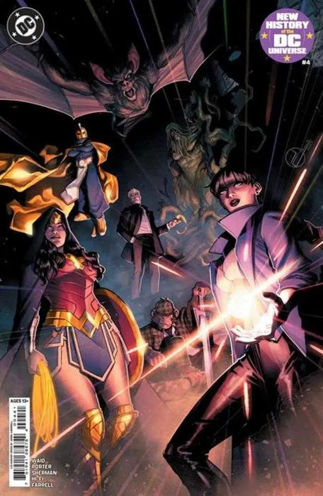 New History Of The DC Universe #4 (Of 4) Cover G 1 in 25 Jamal Campbell Card Stock Variant