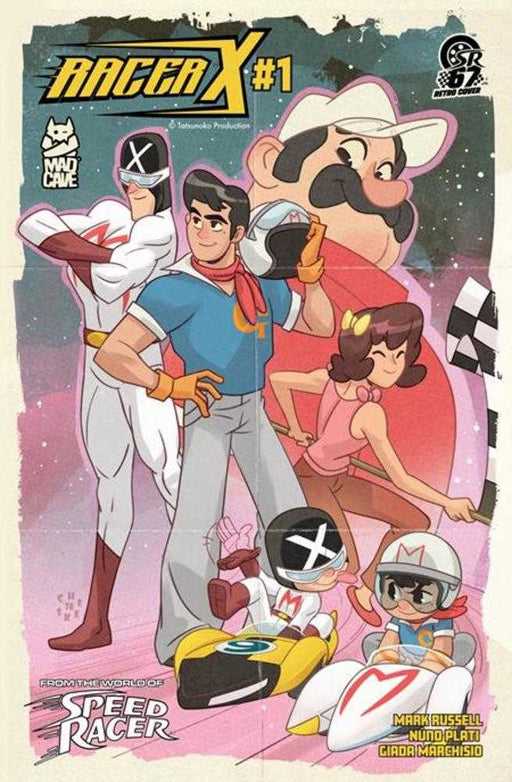 Racer X #1 (Of 8) Cover D 10 Copy Sean Galloway Unlock Variant Mad Cave Studios