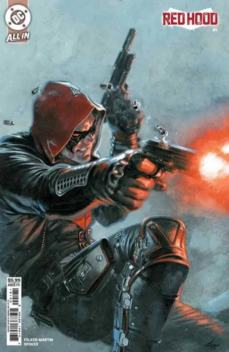 Red Hood #1 Cover E Gabriele Dell Otto Gotham Card Stock Variant (Mature) DC Comics