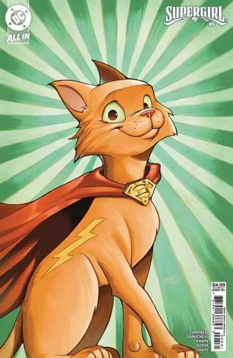 Supergirl #5 Cover C Chrissie Zullo Card Stock Variant DC Comics