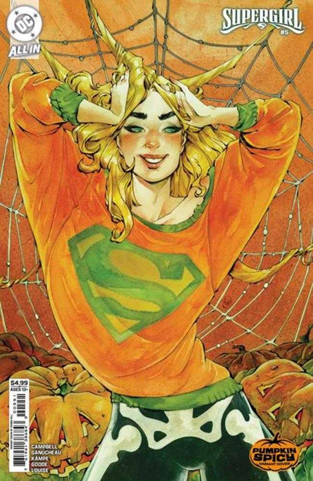 Supergirl #5 Cover D Chuma Hill Pumpkin Spicy Card Stock Variant DC Comics