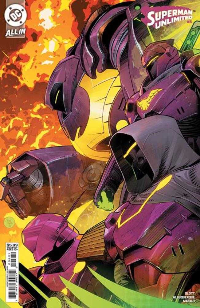 Superman Unlimited #5 Cover B Dan Mora Card Stock Variant DC Comics