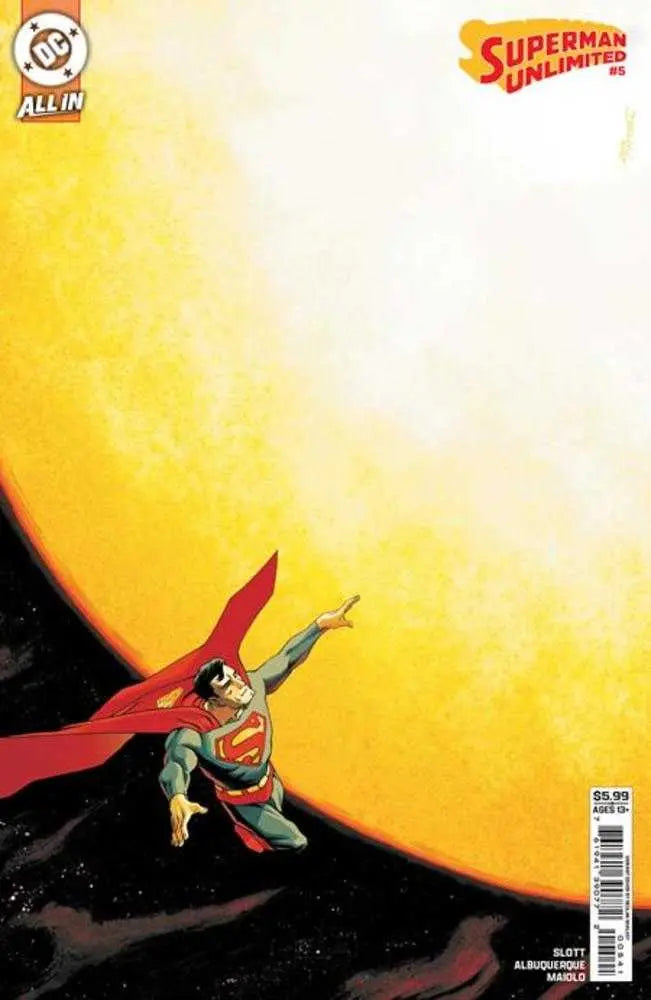 Superman Unlimited #5 Cover E Declan Shalvey Card Stock Variant DC Comics