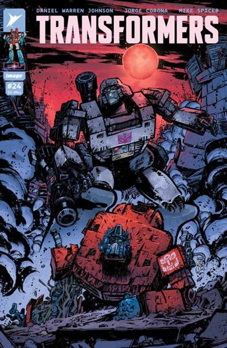 Transformers #24 Cover B Jorge Corona & Mike Spicer Variant Image Comics