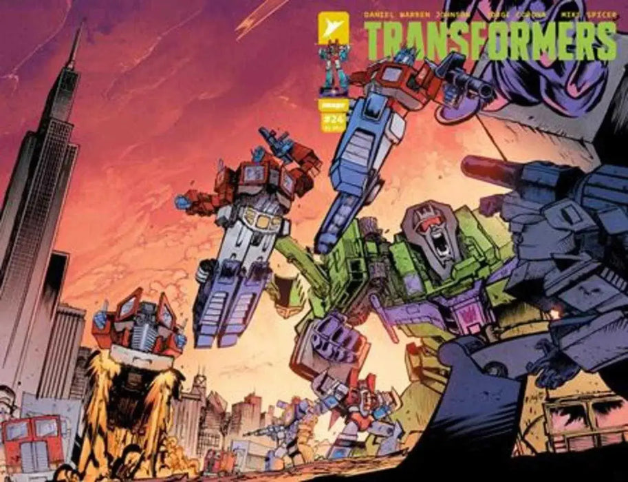 Transformers #24 Cover F Daniel Warren Johnson & Mike Spicer Wraparound Variant Image Comics