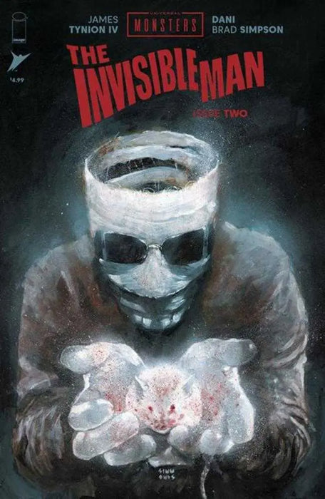 Universal Monsters The Invisible Man #2 (Of 4) Cover F Inc 1:75 Martin Simmonds Variant Image Comics