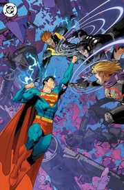 Superman #28 Cover F Dan Mora Spot Foil Variant DC Comics