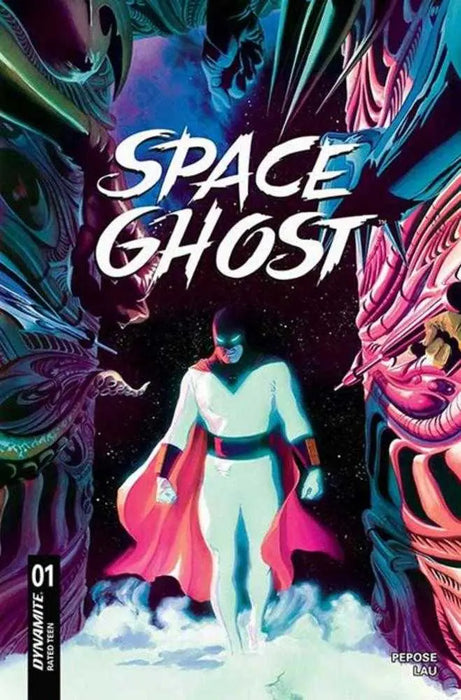 Space Ghost (2025) #1 Cover V Foc Bonus Alex Ross Ultraviolet Variant Dynamite Entertainment