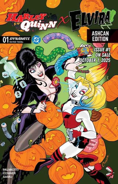 Harley Quinn X Elvira #1 Ashcan Promo (Free) Dynamite Entertainment