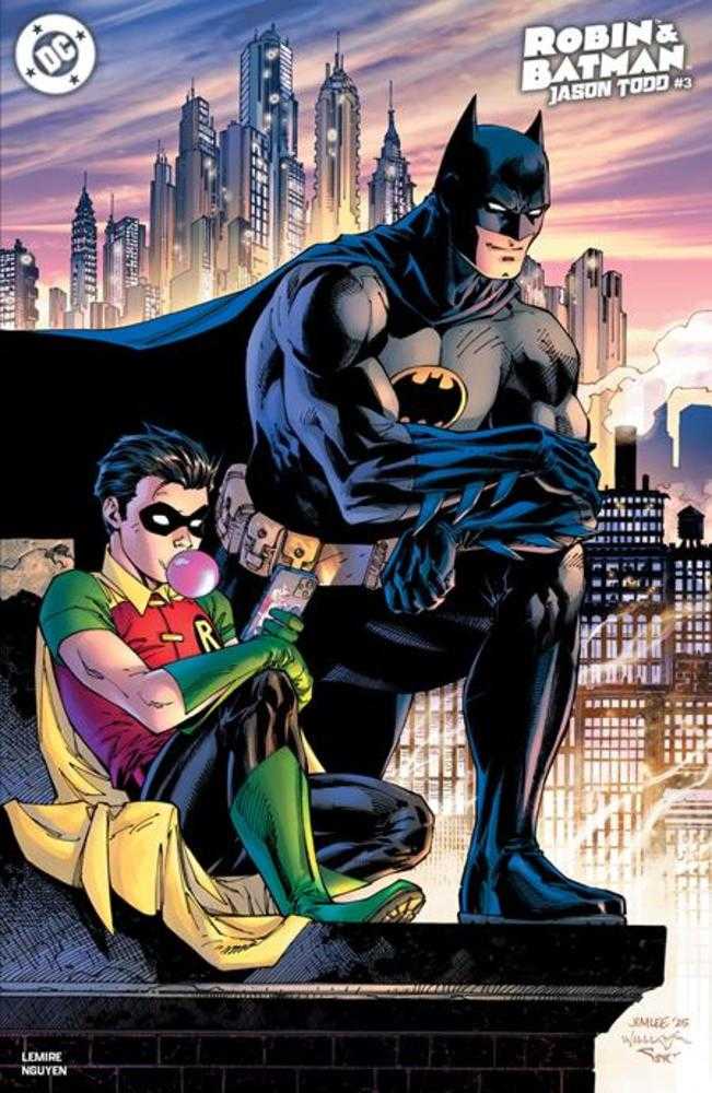 Robin & Batman Jason Todd #3 (Of 3) Cover E Jim Lee Variant DC Comics